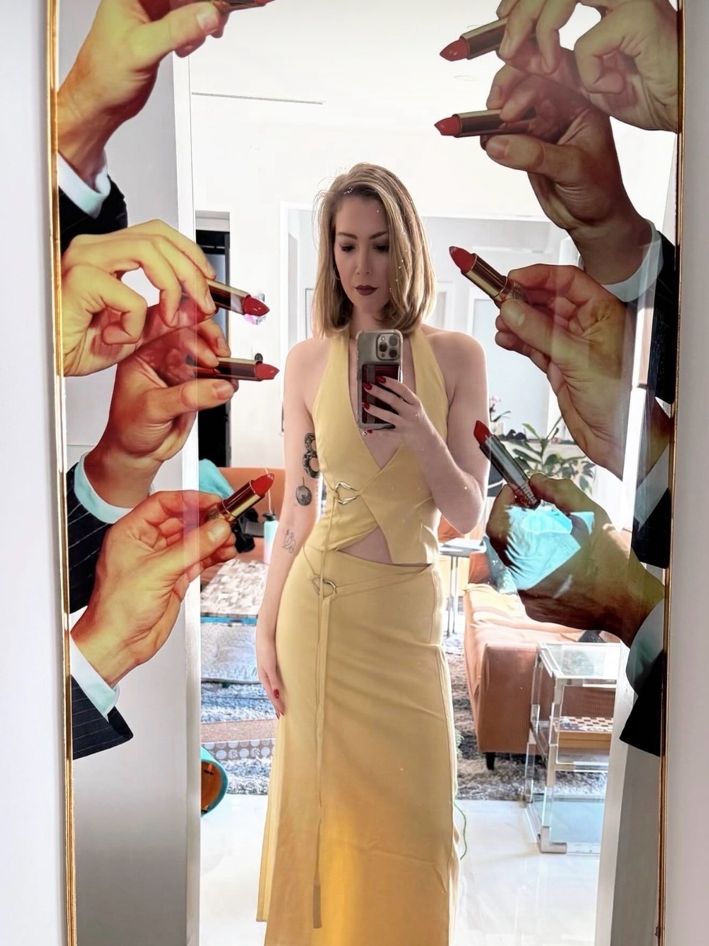 Butter Yellow matching set
